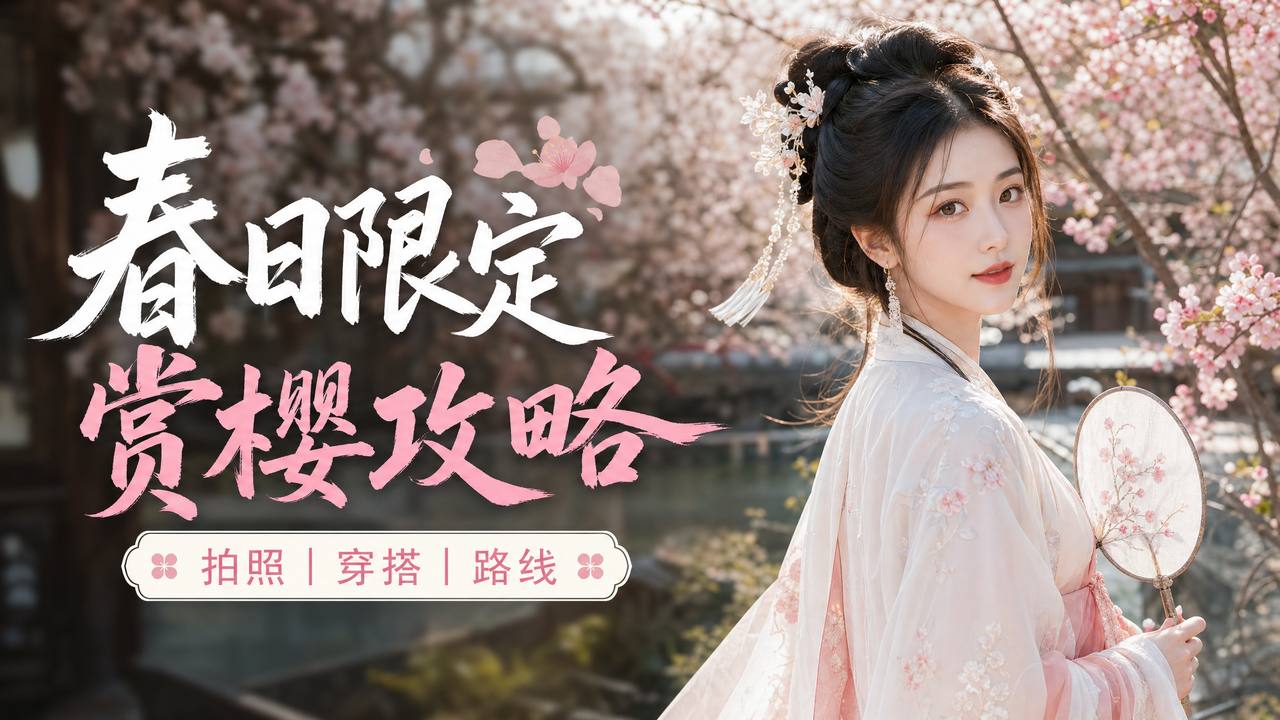 糖心vlog视频-汉服美女写真视频拍摄教程